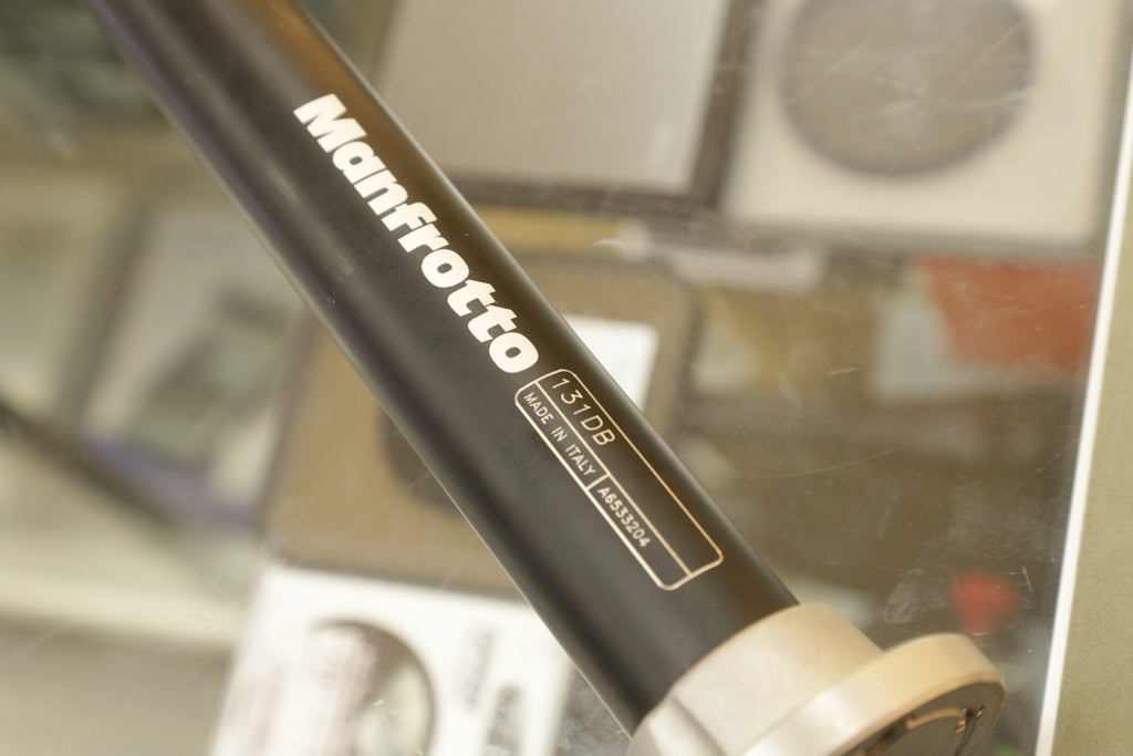 MANFROTTO 131DBLATARM-33204 131D / 131DB Lateral Side Arm for Tripods (Black), Used - AVC photo video store