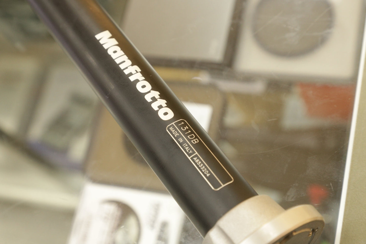 MANFROTTO 131DBLATARM-33204 131D / 131DB Lateral Side Arm for Tripods (Black), Used