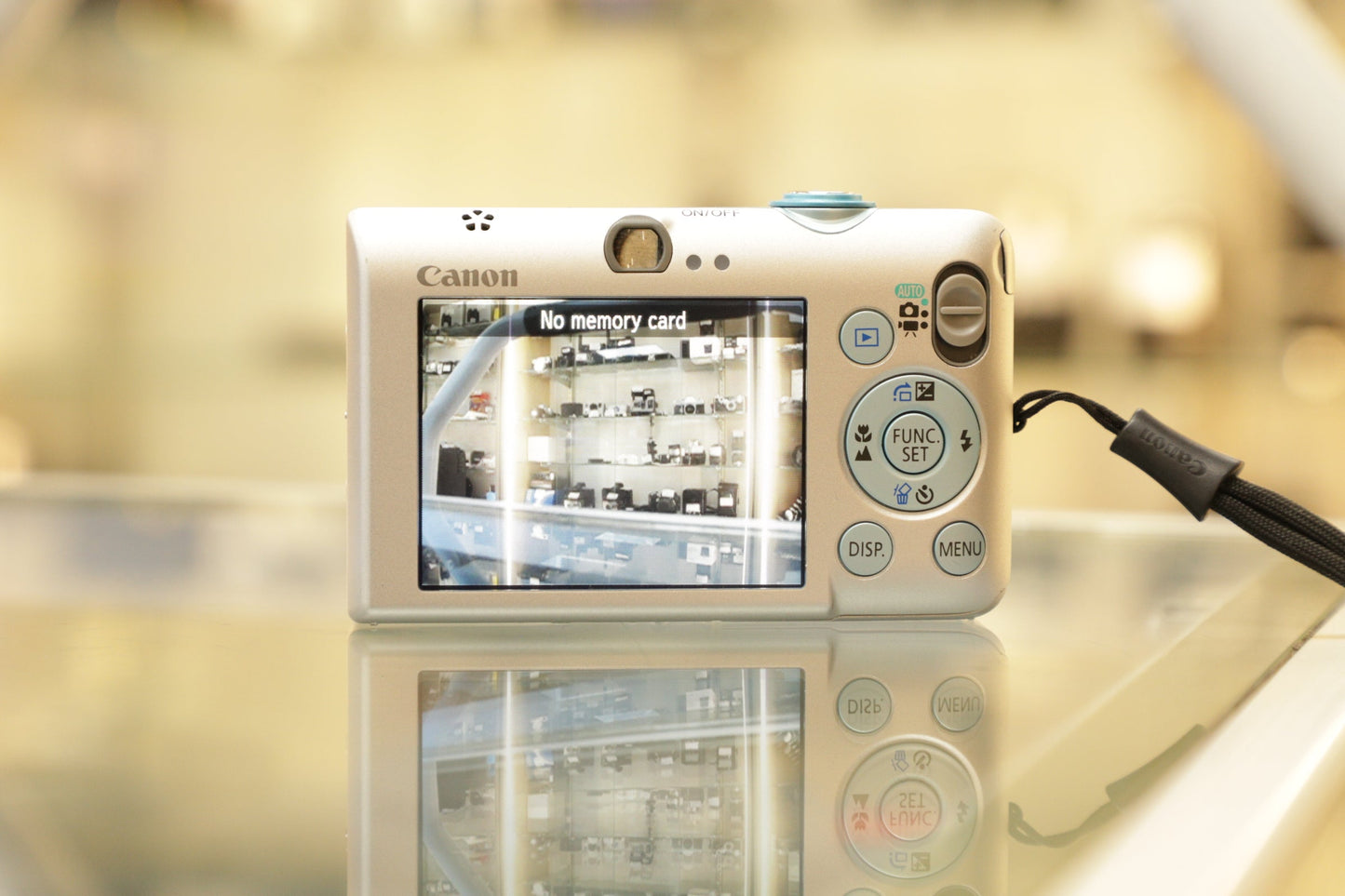 Canon PowerShot SD1200-02937 IS Digital Elph Camera W/ Battery, Used