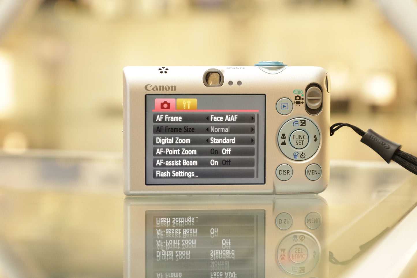 Canon PowerShot SD1200-02937 IS Digital Elph Camera W/ Battery, Used