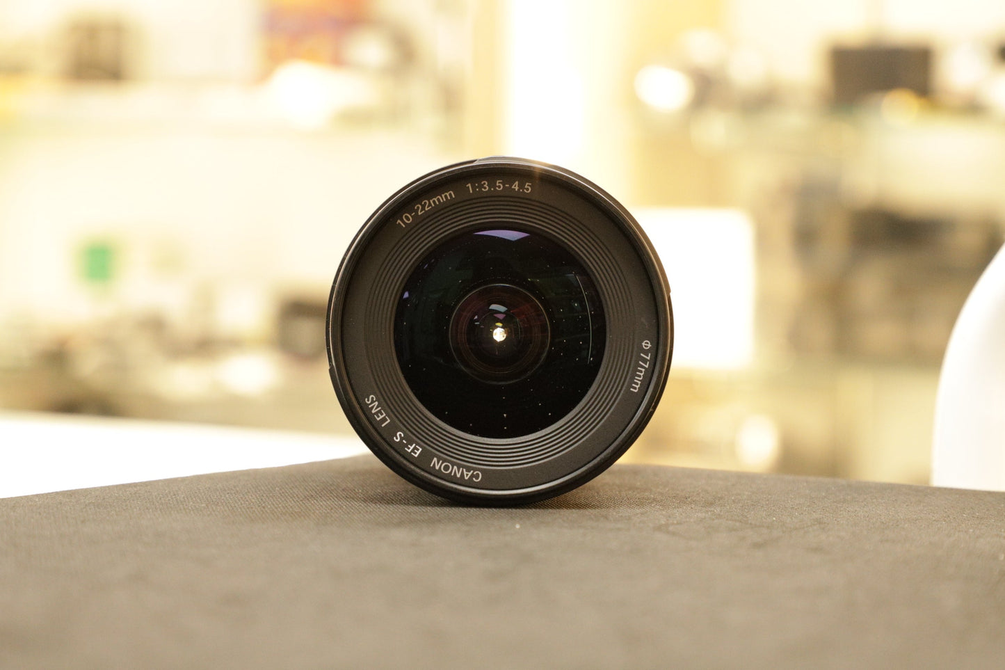 CANON EFS1022-71246 EF-S 10-22mm f/3.5-4.5 USM Autofocus APS-C Lens (77), Used