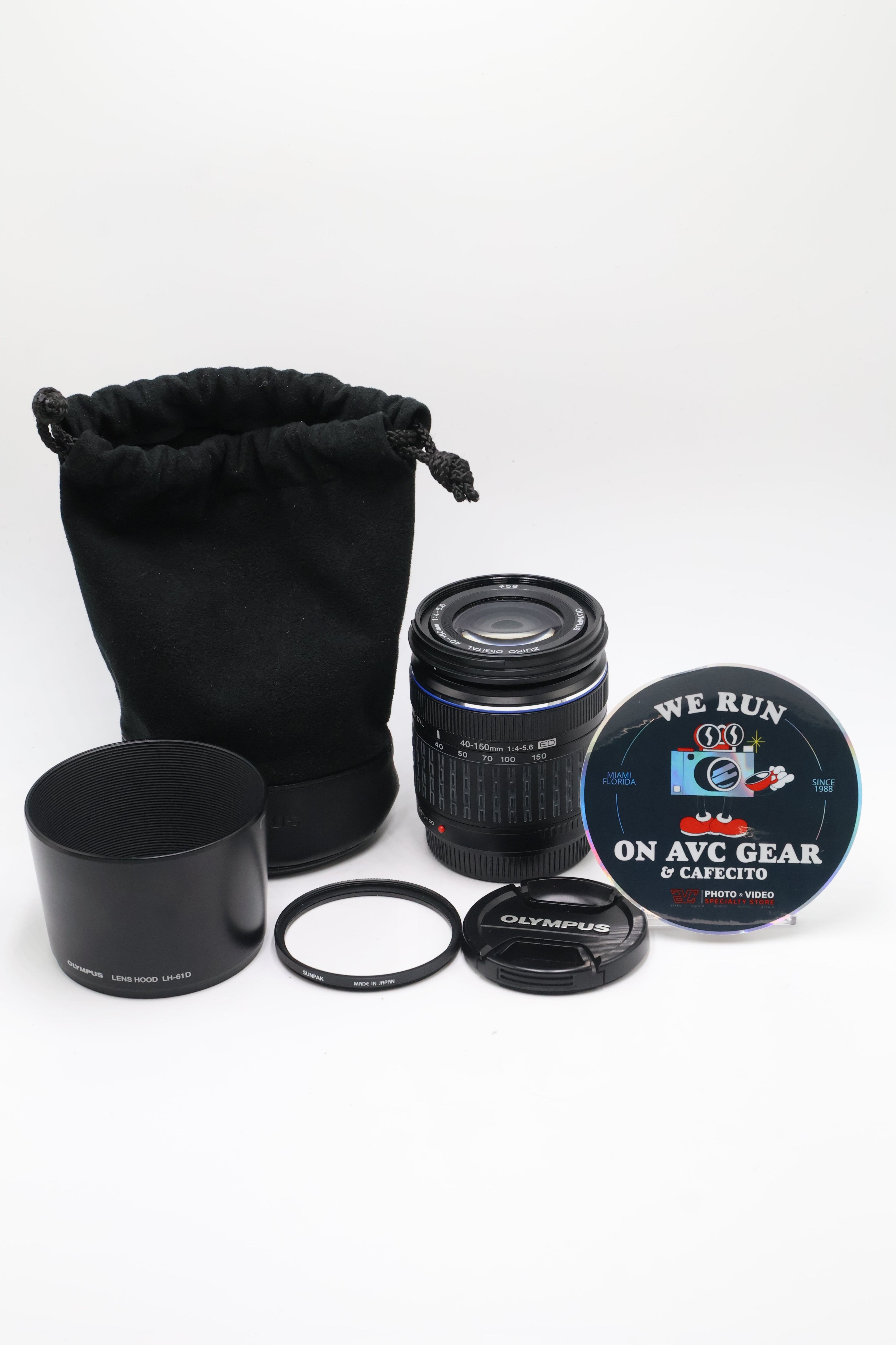 Olympus 40150-78642 Olympus Zuiko Digital ED 40-150mm f/4-5.6 ED AF Lens for Four Thirds System, Used - AVC photo video store