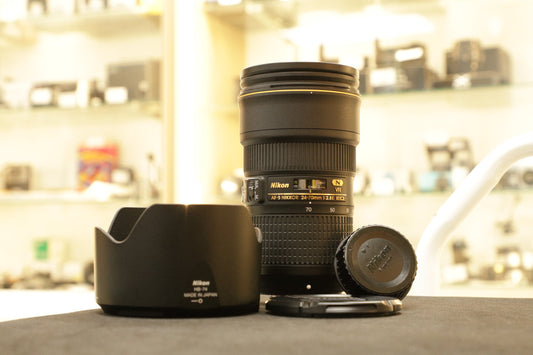 NIKON 2470F28G-84829 AF-S 24-70mm f/2.8E ED VR N Lens, Used
