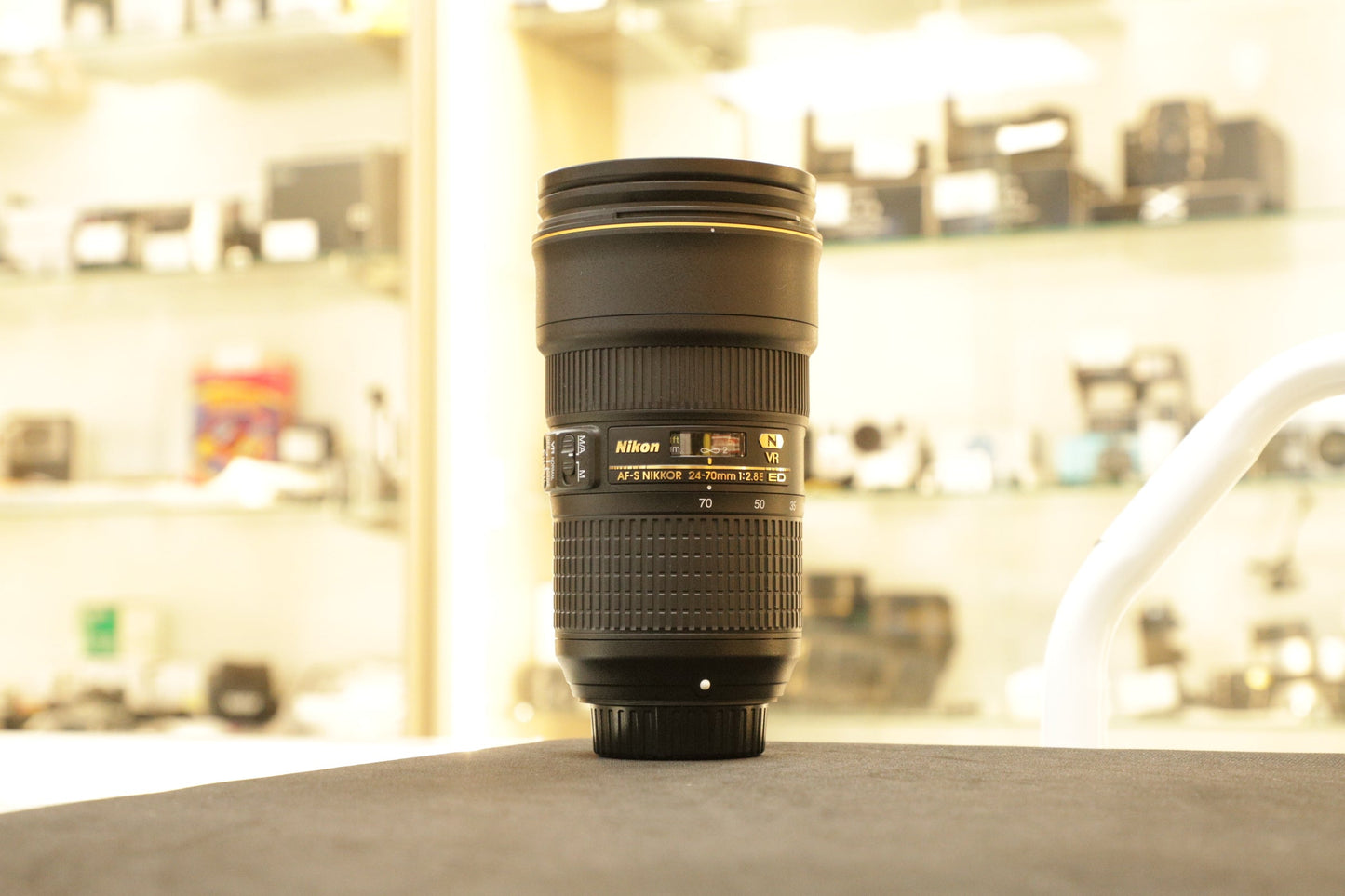 NIKON 2470F28G-84829 AF-S 24-70mm f/2.8E ED VR N Lens, Used