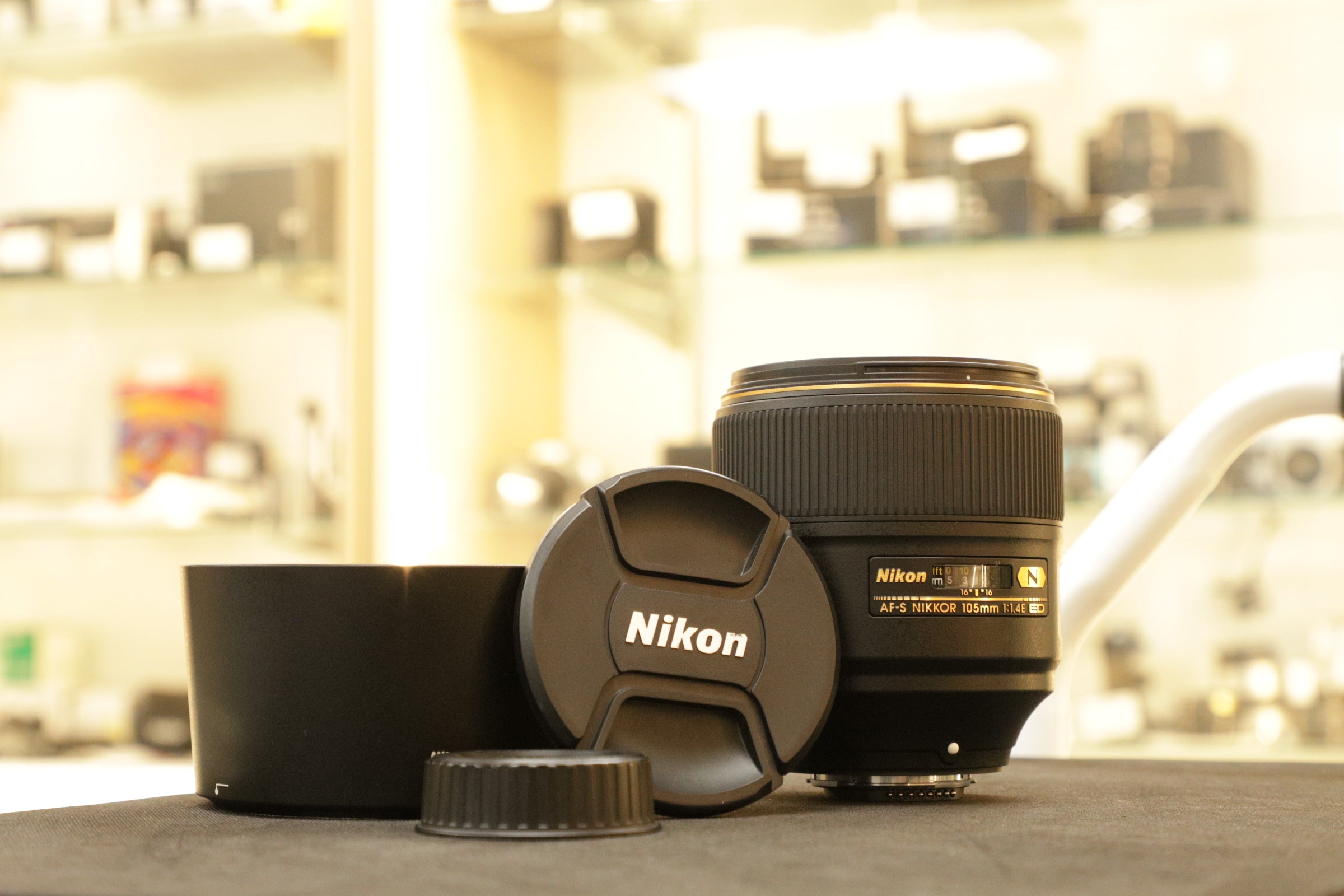 NIKON 105F14AFS-31344 AF-S 105mm f/1.4E ED Lens, Used - AVC photo video store