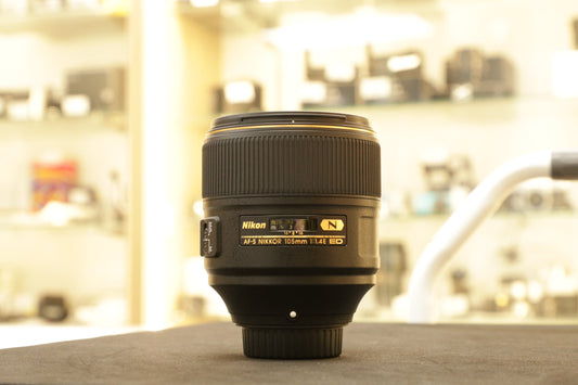 NIKON 105F14AFS-31344 AF-S 105mm f/1.4E ED Lens, Used
