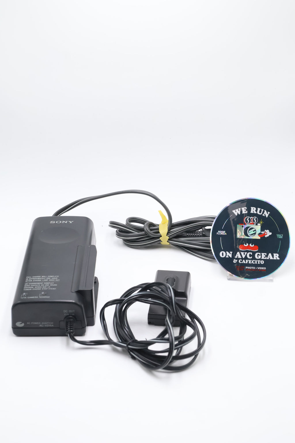 Sony AC-V316-20437 AC-V316 Power Adapter Battery Charger 110-240V for Sony Camcorders, Used - AVC photo video store