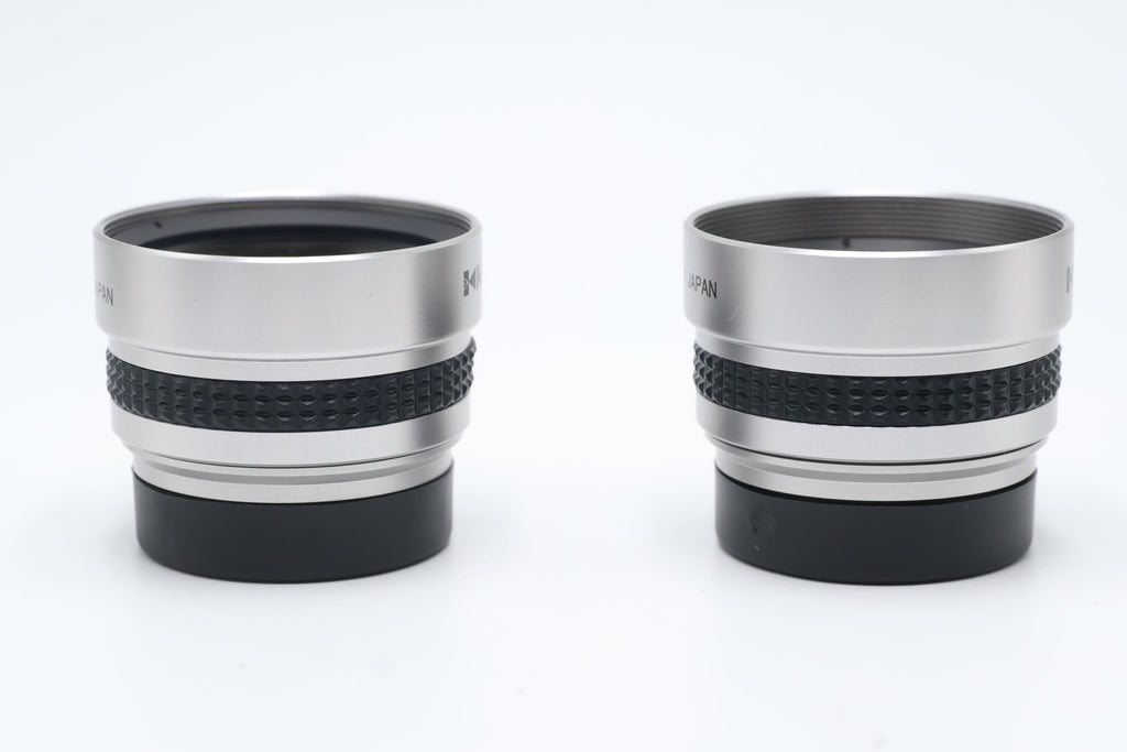 Kenko Set of 2-Digital Wide 0.5X KGW-05 and Telephoto 2.0X KGT-20 Mini Camcorder Conversion Lens, Used - AVC photo video store