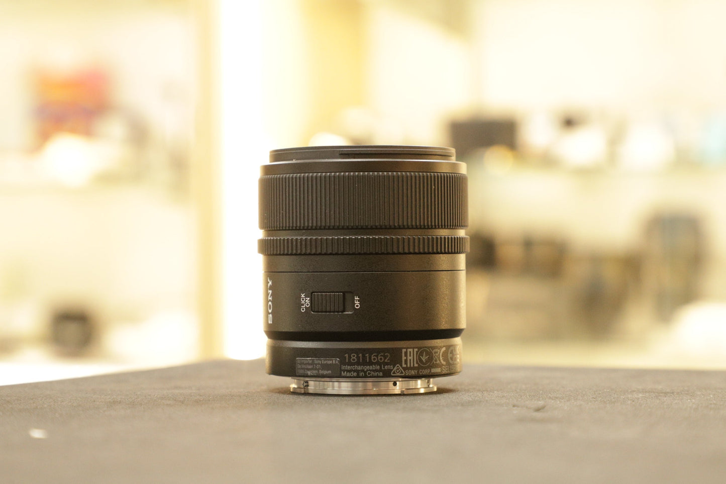 SONY SEL15F14G-1811662 E 15mm f/1.4 G Autofocus APS-C Lens for E-Mount, Black (55), Used