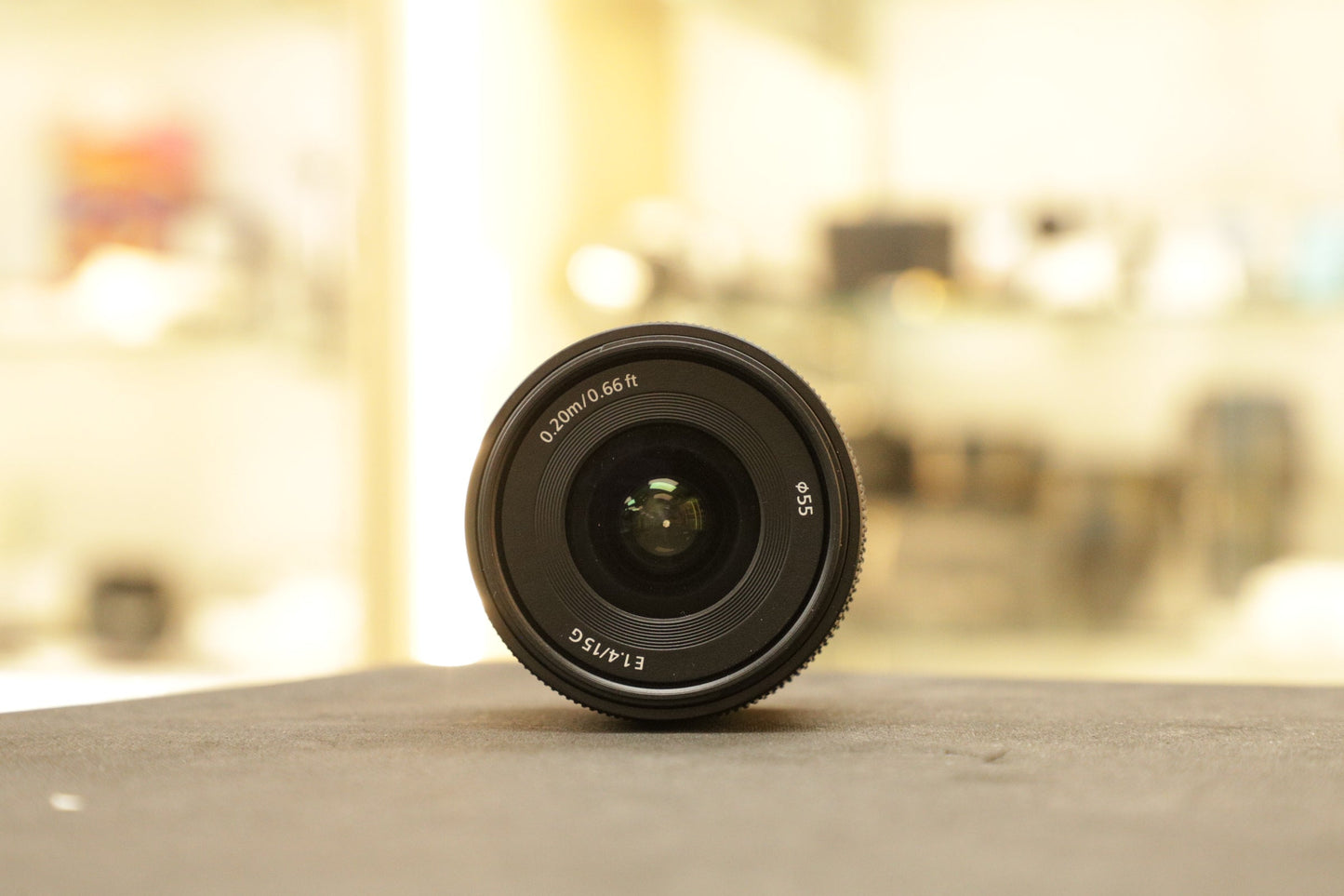 SONY SEL15F14G-1811662 E 15mm f/1.4 G Autofocus APS-C Lens for E-Mount, Black (55), Used