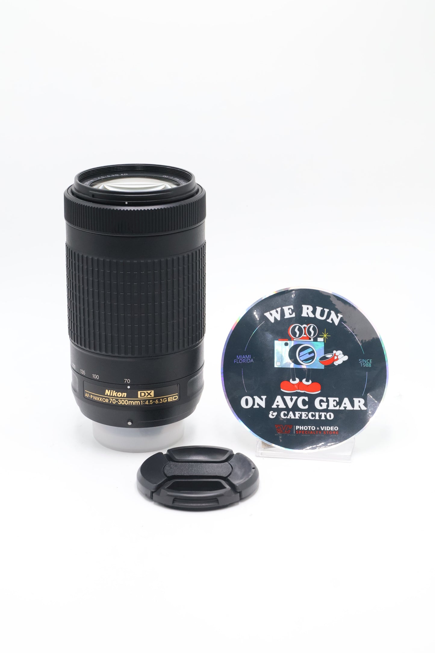 Nikon AFP70300ED-27865 AF-P DX 70-300mm f/4.5-6.3G ED Lens, Used