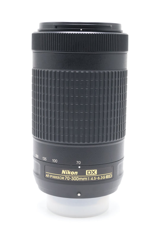Nikon AFP70300ED-27865 AF-P DX 70-300mm f/4.5-6.3G ED Lens, Used