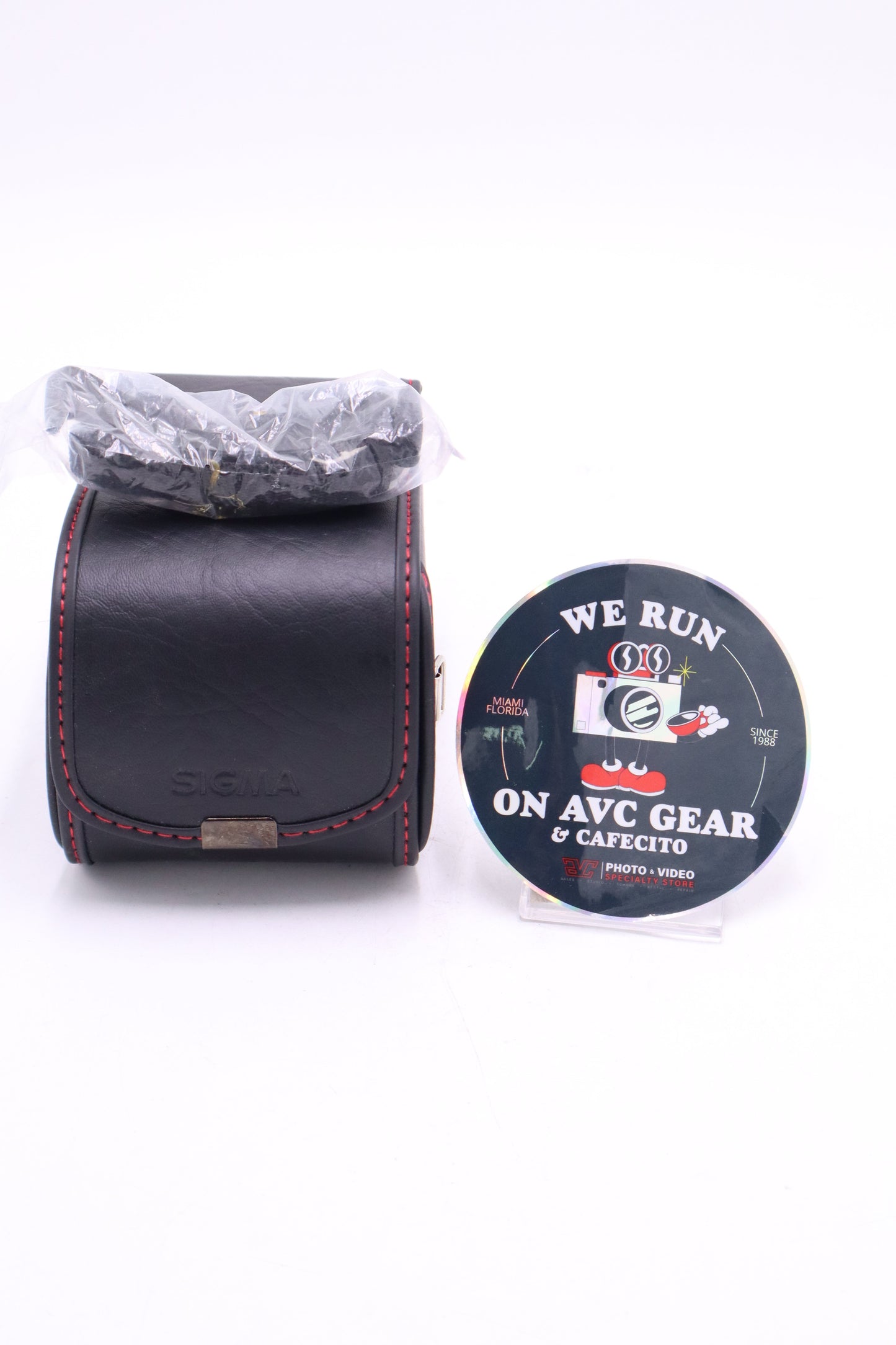 Sigma NC-02 Black Leather Lens Case, Used