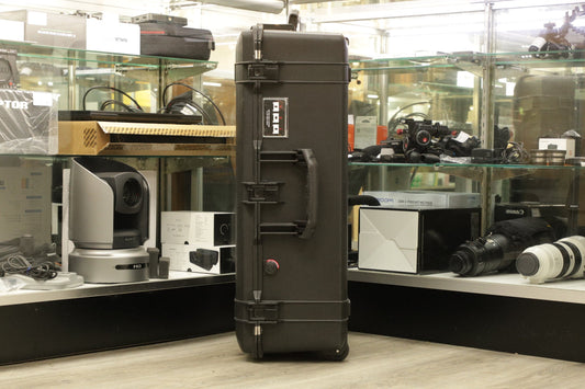 Pelican 1615AirWD Wheeled Hard Case with Divider Insert (Black), Used