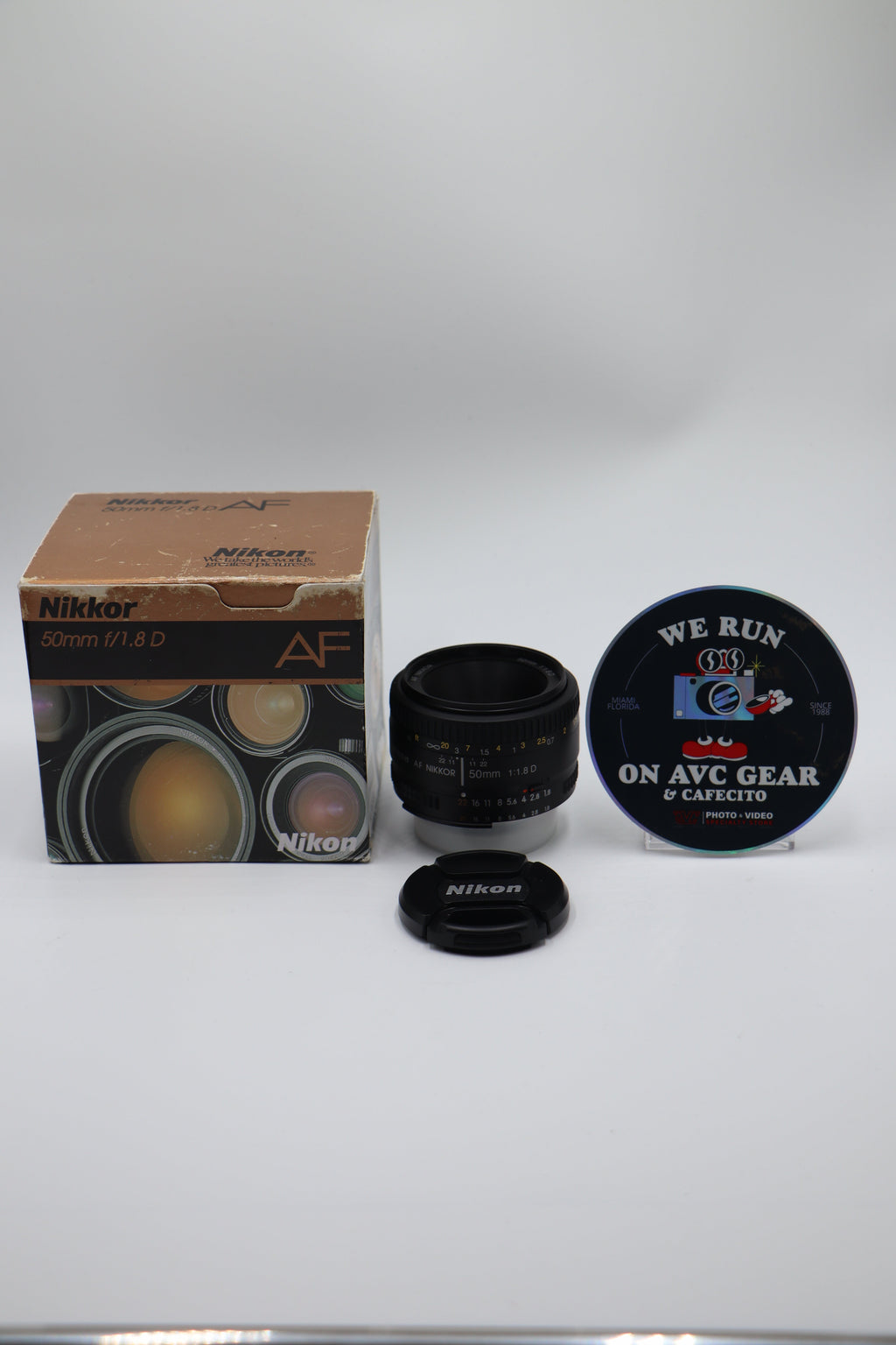 Nikon AFS50F18D-80930 AF NIKKOR 50mm f/1.8 D Lens, Used - AVC photo video store