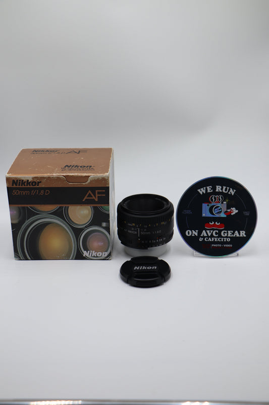Nikon AFS50F18D-80930 AF NIKKOR 50mm f/1.8 D Lens, Used - AVC photo video store