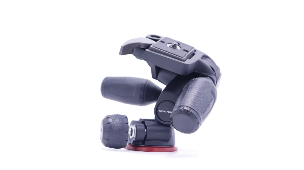 Manfrotto MH8043W-59187 MH804 3-Way, Pan-and-Tilt Head with 200LT-PL Quick Release Plate, Used - AVC photo video store