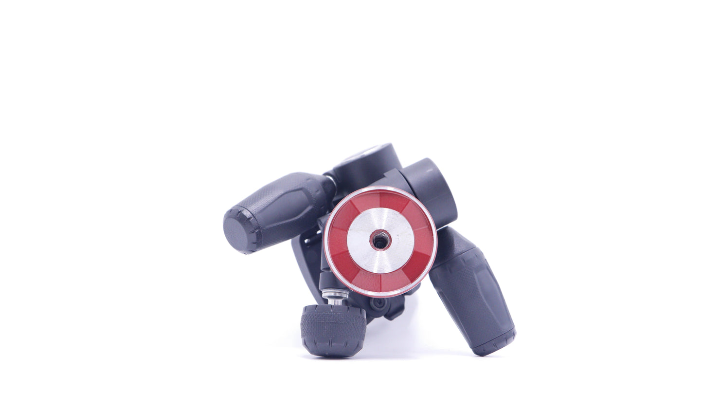 Manfrotto MH8043W-59187 MH804 3-Way, Pan-and-Tilt Head with 200LT-PL Quick Release Plate, Used