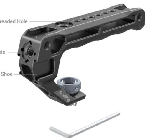 SmallRig Top Handle with ARRI-Style Anti-Twist Mount (Lite) 3765, Open Box