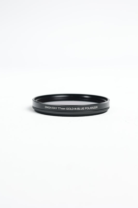 Singh-Ray 77mm Gold-N-Blue Polarizer Filter, Used
