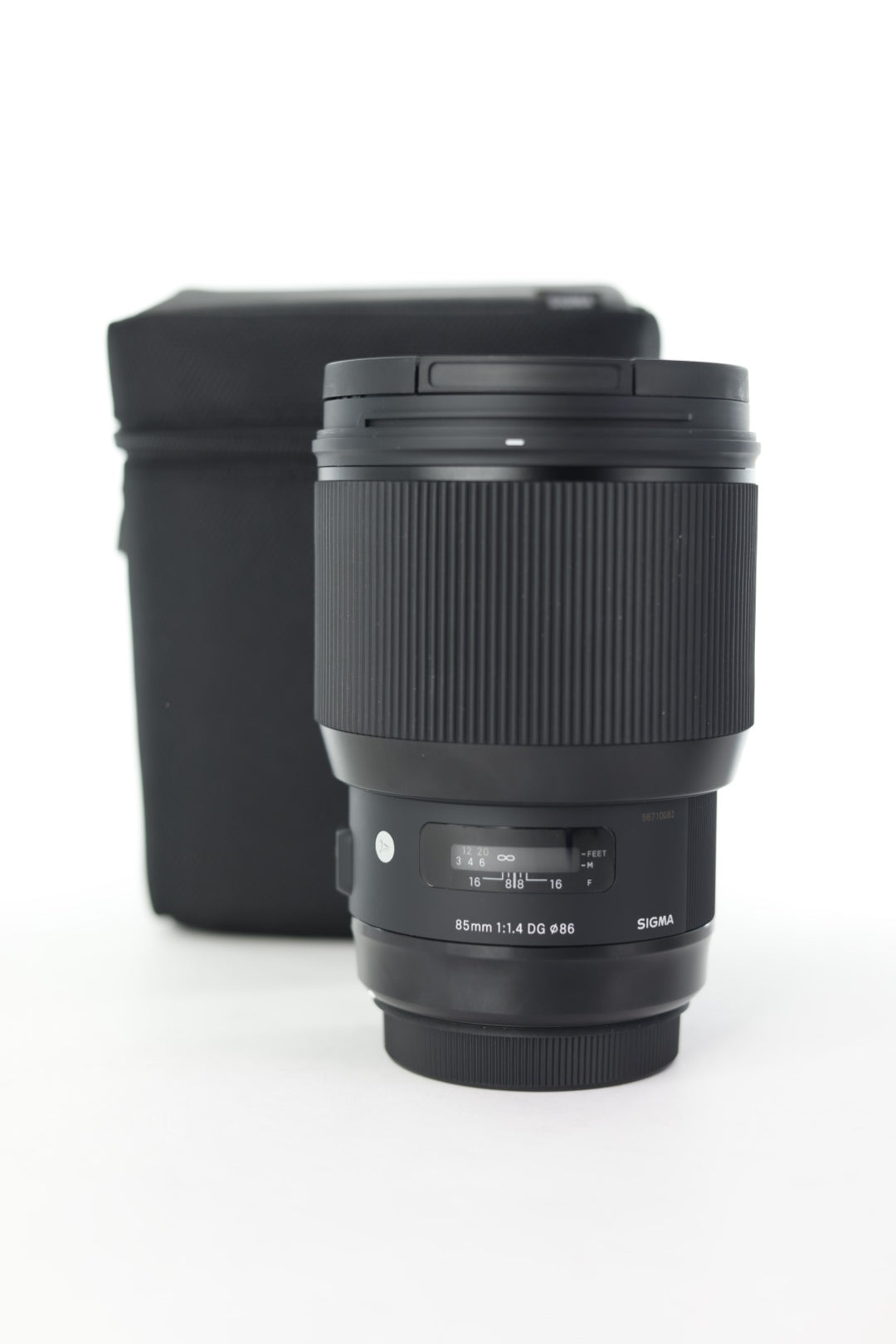 Sigma 85/1.4C/10082 85mm f/1.4 DG HSM Art Lens F/Canon, Used