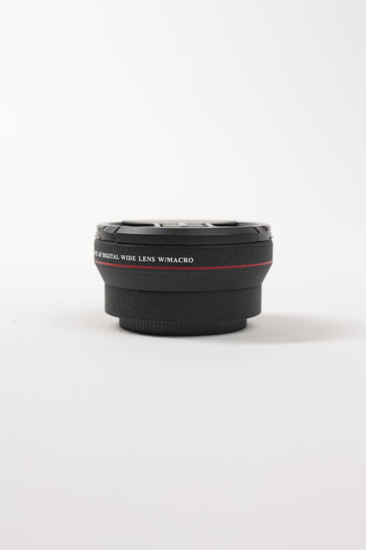 Olympia UHD IS L 0.5xL.C.58mm DSLR Pro MC AF Digital Wide Lens w/Macro, Used