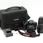 Canon EOSREBELT7/DUALLENS/25199 Rebel T7, EF-S 18-55mm f/4-5.6 IS STM + EF 75-300mm f/4-5.6 III, Used