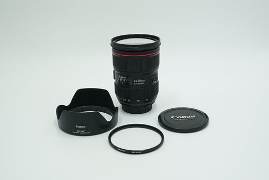 Canon EF2470L2/09257 EF 24-70mm f/2.8L II USM, Used (For Parts)