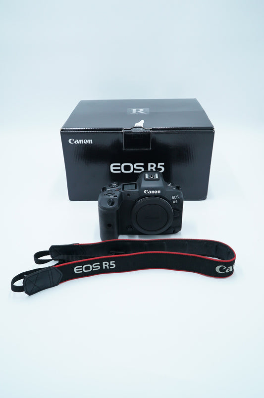 Canon EOSR5/02762 R5 Mirrorless Digital Camera, Body Only, Used