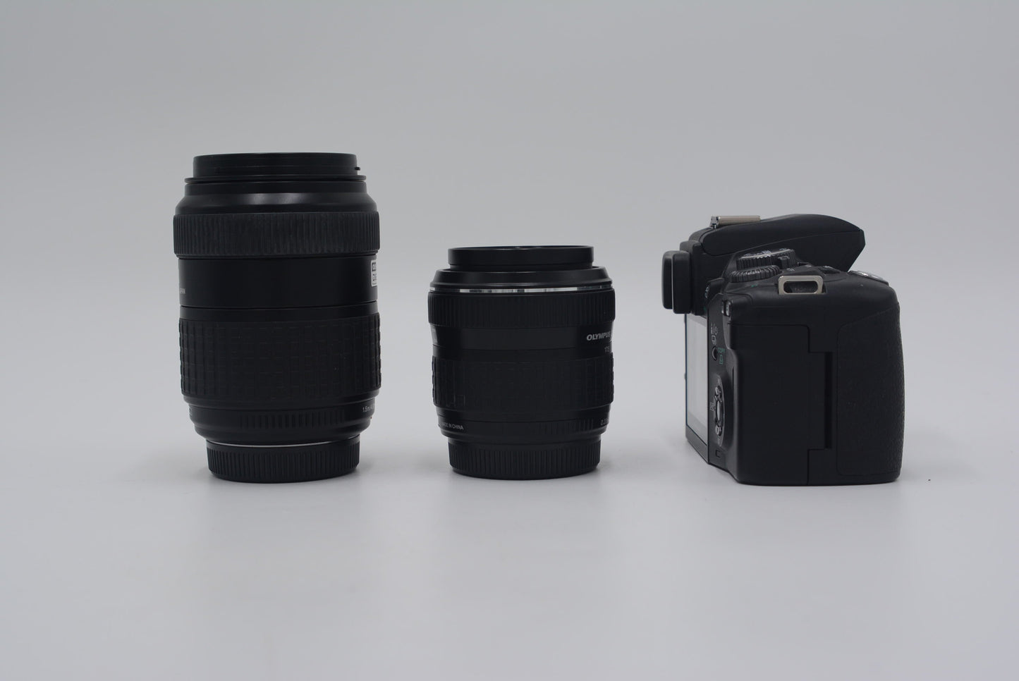 Olympus E500/11747 Evolt E500 Digital Camera w/17.5-45mm + 40-150mm, Used