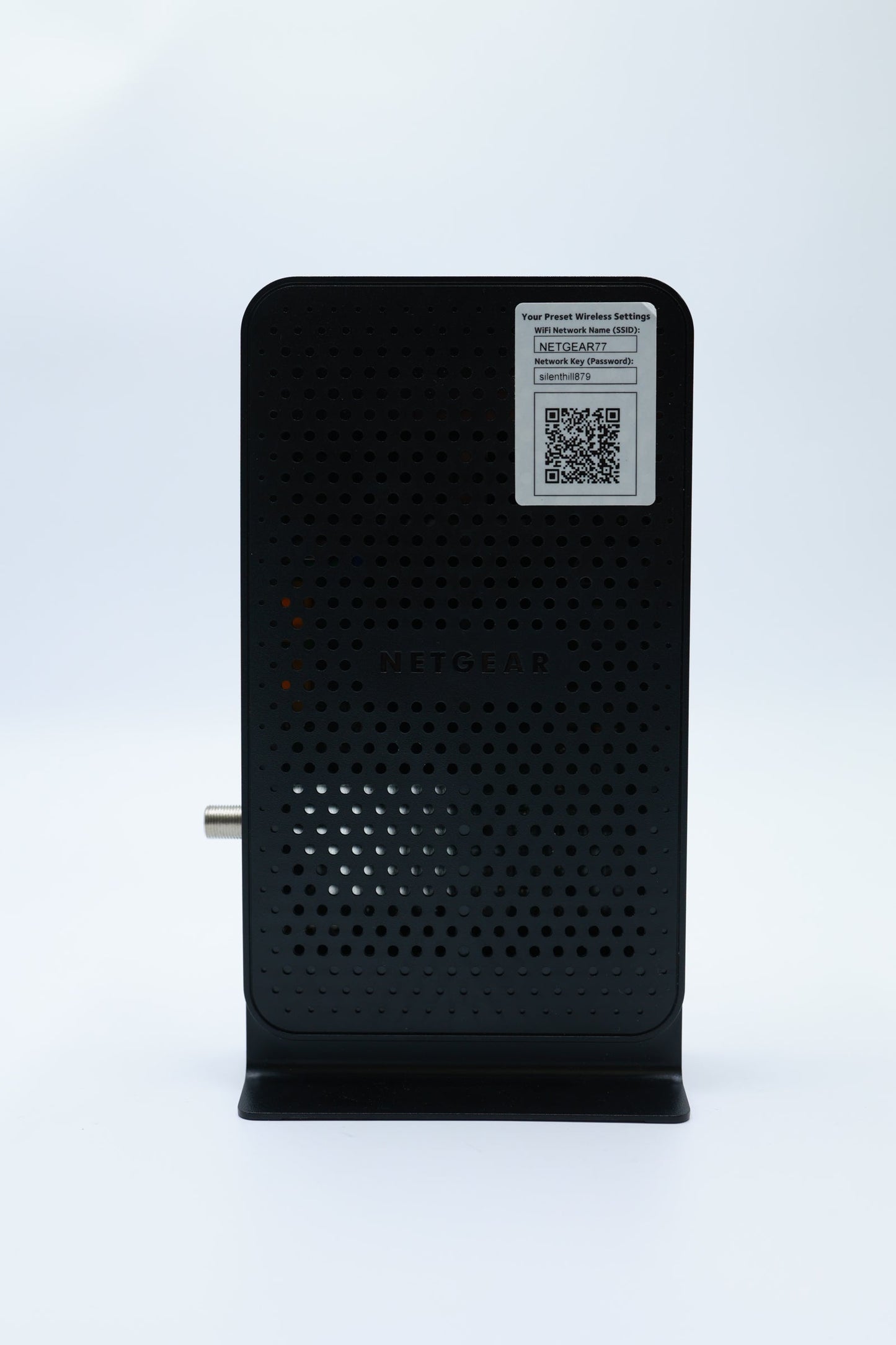 Netgear C3700V2/A3026 C3700 V2 N600 WiFi Cable Modem Router, Used