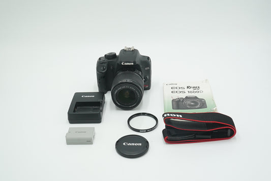 Canon EOSREBELXS/1855/26069 EOS Rebel XS EF-S 18-55mm, Used