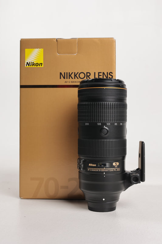 Nikon AFS70200/2.8EFLEDVR/63440 AF-S NIKKOR 70-200mm f/2.8E FL ED VR, Used