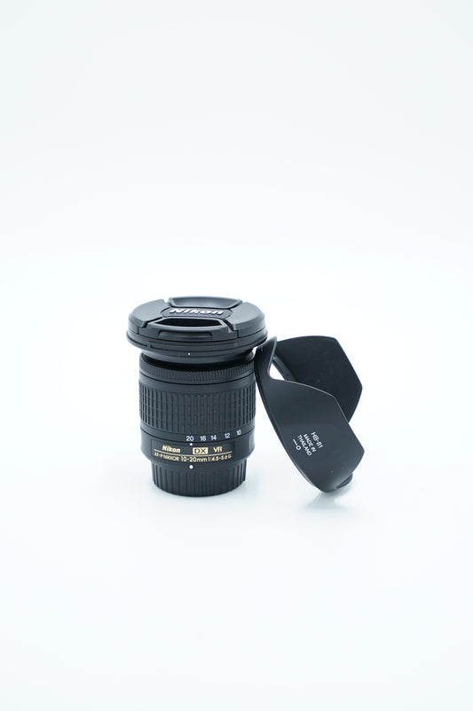 Nikon AFP1020GVR/80860 AF-P DX NIKKOR 10-20mm f/4.5-5.6G VR, Used