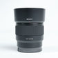 Sony SEL50F18F/2075681 FE 50mm f/1.8 Lens, Used
