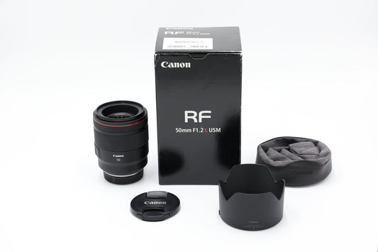 Canon RF50/1.2/01167 RF 50mm F/1.2L USM, Ø77, Used
