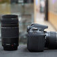 Canon EOSREBELT7/DUALLENS/33681 Rebel T7, EF-S 18-55mm f/4-5.6 IS STM + EF 75-300mm f/4-5.6 III, Used