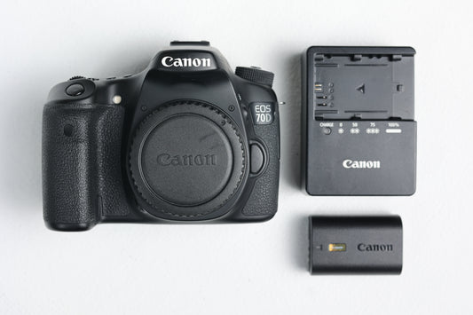 Canon EOS70D/BODY/15061 EOS 70D, Body Only, Used