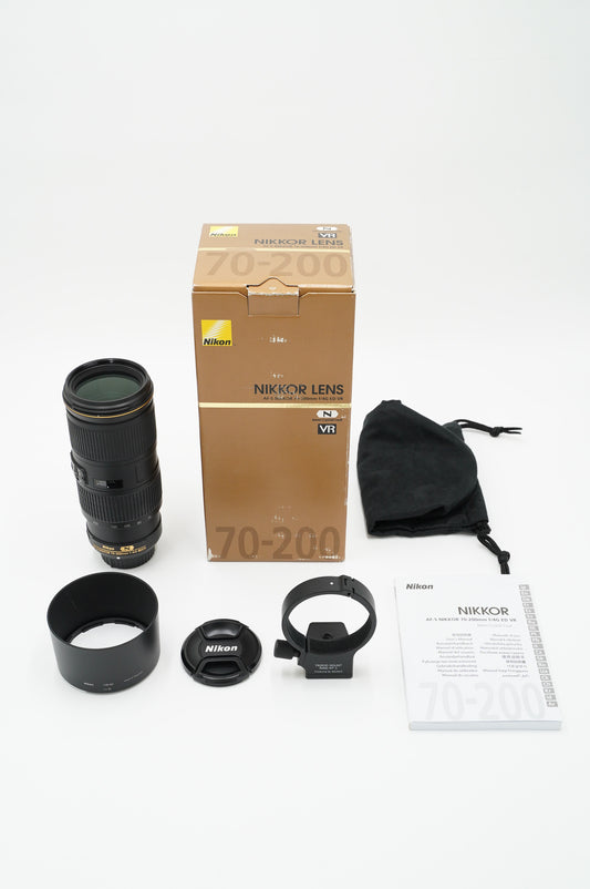 Nikon AFS70200/4GEDVR/11434, AF-S 70-200mm f/4G ED VR, Used