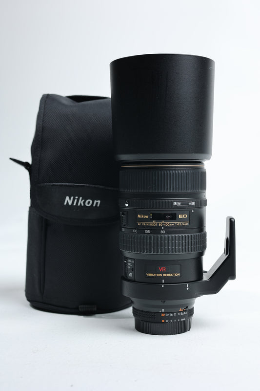 Nikon AF80400DEDVR/09457 AF 80-400mm f/4.5-5.6D ED VR, Used