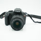 Canon EOSREBELT7/DUALLENS/02695 Rebel T7, EF-S 18-55mm f/3.5-5.6 IS II + EF 75-300mm f/4-5.6 III, Used