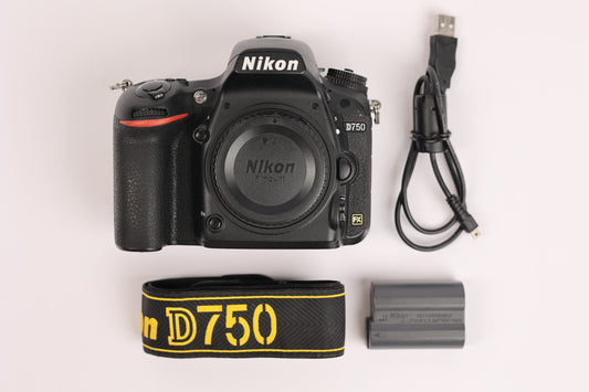 Nikon D750/BODY/22693 D750, Body Only, Used
