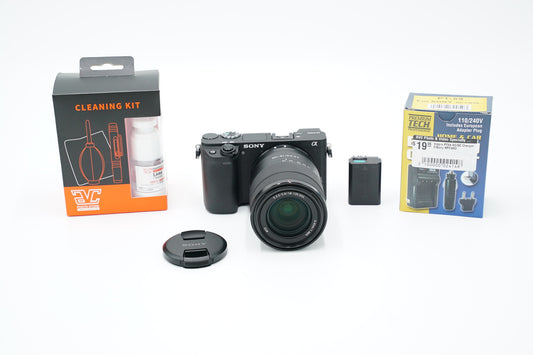 Sony A6400M/3510375, E 18-135mm F/3.5-5.6 OSS Lens, Black, Used