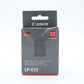 Canon LPE12 Battery, Open Box