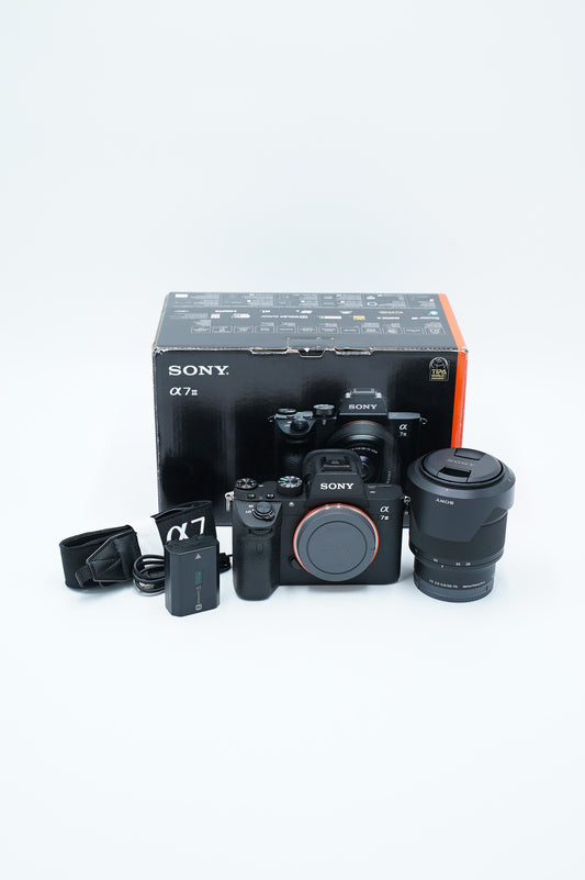 Sony A7IIIK/6126159 A7 Mark III,  FE 28-70mm F/3.5-5.6 OSS Lens, Used