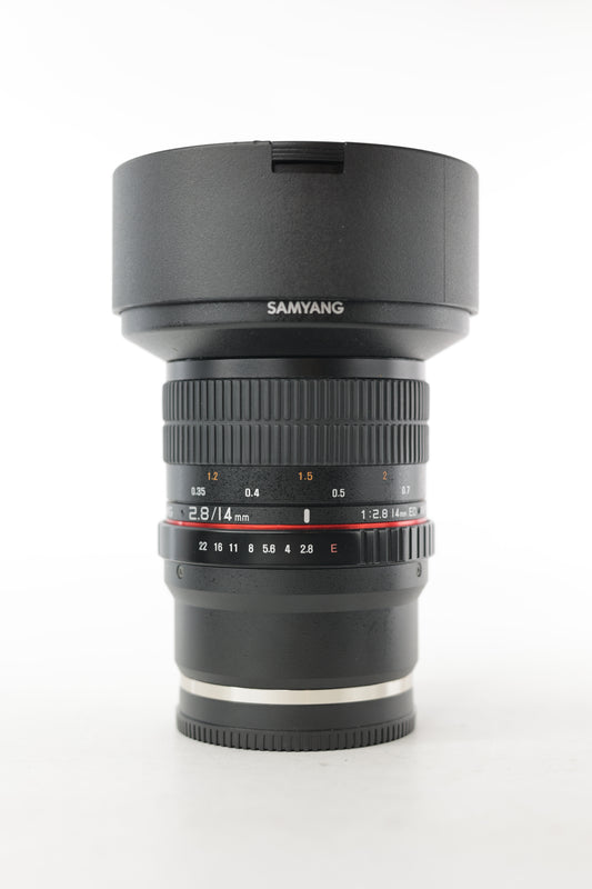 Samyang SAY14/2.8S/18328 14mm f/2.8 ED AS IF UMC F/Sony, Used