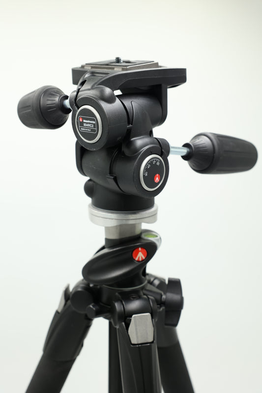 Manfrotto 190XPROB Aluminum Tripod w/804RC2 3-Way Head, Used