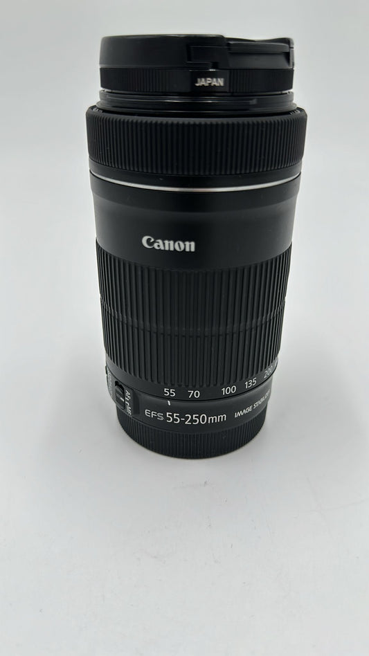 Canon EFS55250ISSTM/14896 EF-S 55-250mm f/4-5.6 IS STM, Used