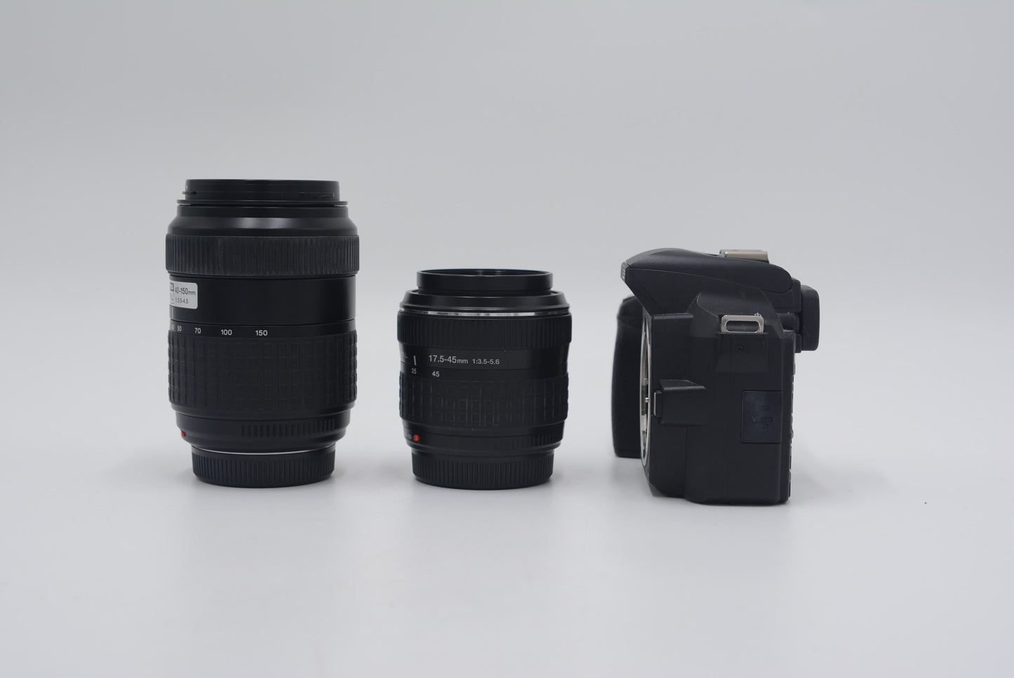 Olympus E500/11747 Evolt E500 Digital Camera w/17.5-45mm + 40-150mm, Used