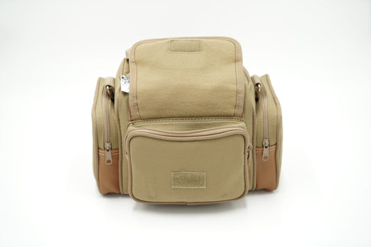 MacGregor Large Shoulder Bag, Tan Canvas, Used